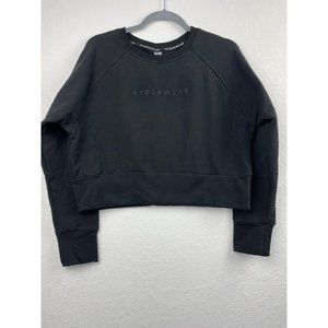 Ryderwear Black Crop Top Size Small